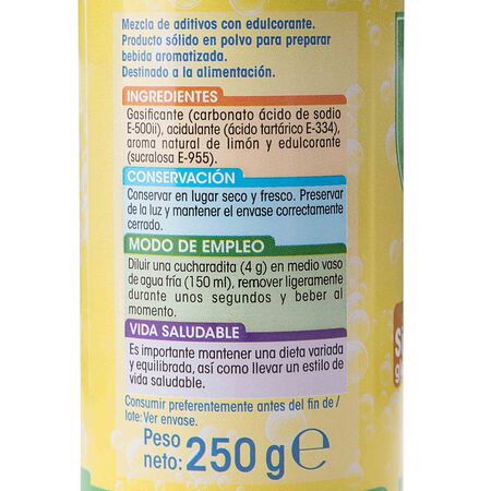 Sal de frutas Alipende 250g sabor limón