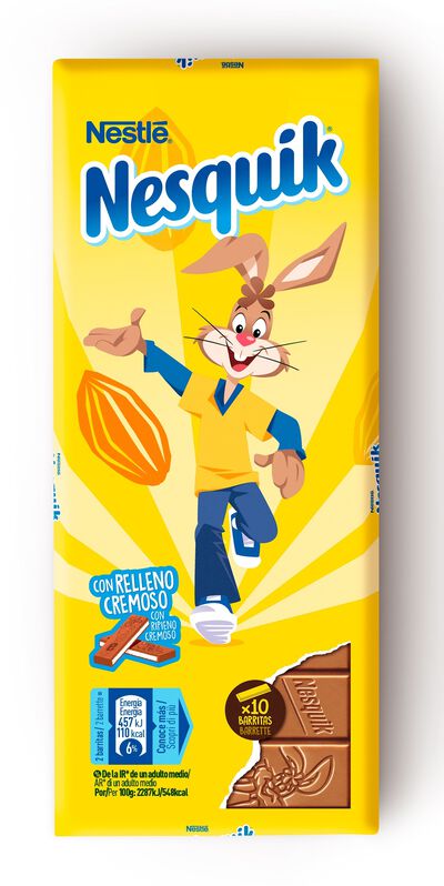 Chocolate con leche Nesquik 100g