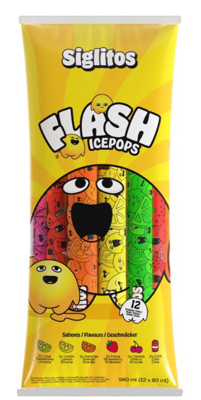 Flash sabores 12 uds