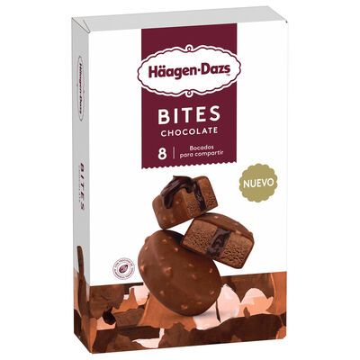 Helado Häagen-Dazs bites chocolate 8 uds