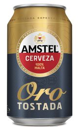 Cerveza tostada Amstel Oro lata 33cl