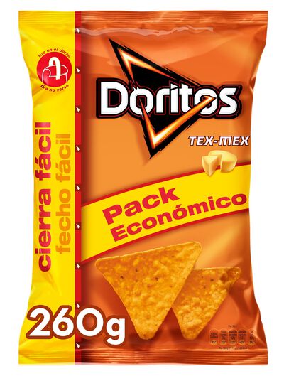 Snack maíz Doritos tex mex 260g