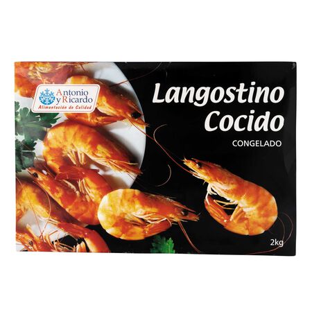 Langostino cocido Antonio y Ricardo 30/40 piezas