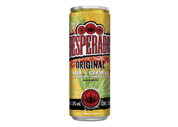 Cerveza rubia aromatizada con tequila Desperados 33cl