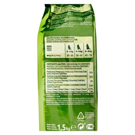 Pienso gato Ultima bolas pelo trucha 1,5kg