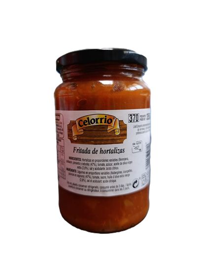 Fritada de hortalizas Celorrio 350g
