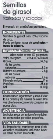 Pip&oacute;n salado tostado Alipende 200g