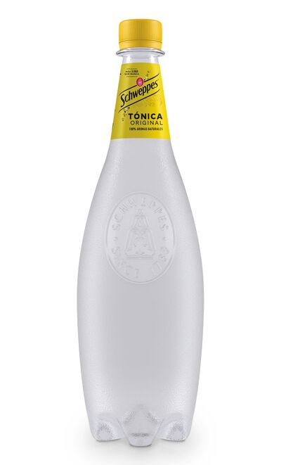 Tónica Schweppes botella 1l original