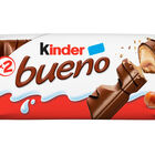 Chocolatina Kinder bueno pack 2 con leche y avellanas