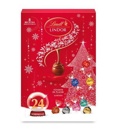 Calendario de adviento Lindor 312g