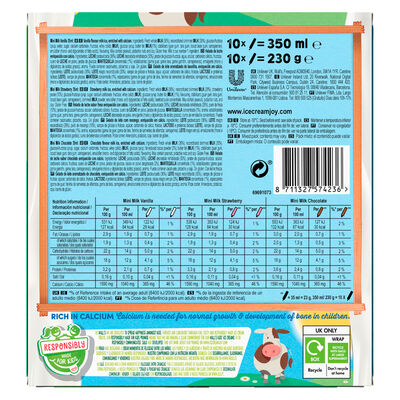 Helado mini milk Frigo 10 uds