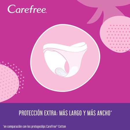 Protegeslip Carefree 48 uds plus large