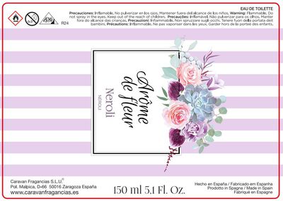 Colonia arome fleur Caravan 150ml neroli