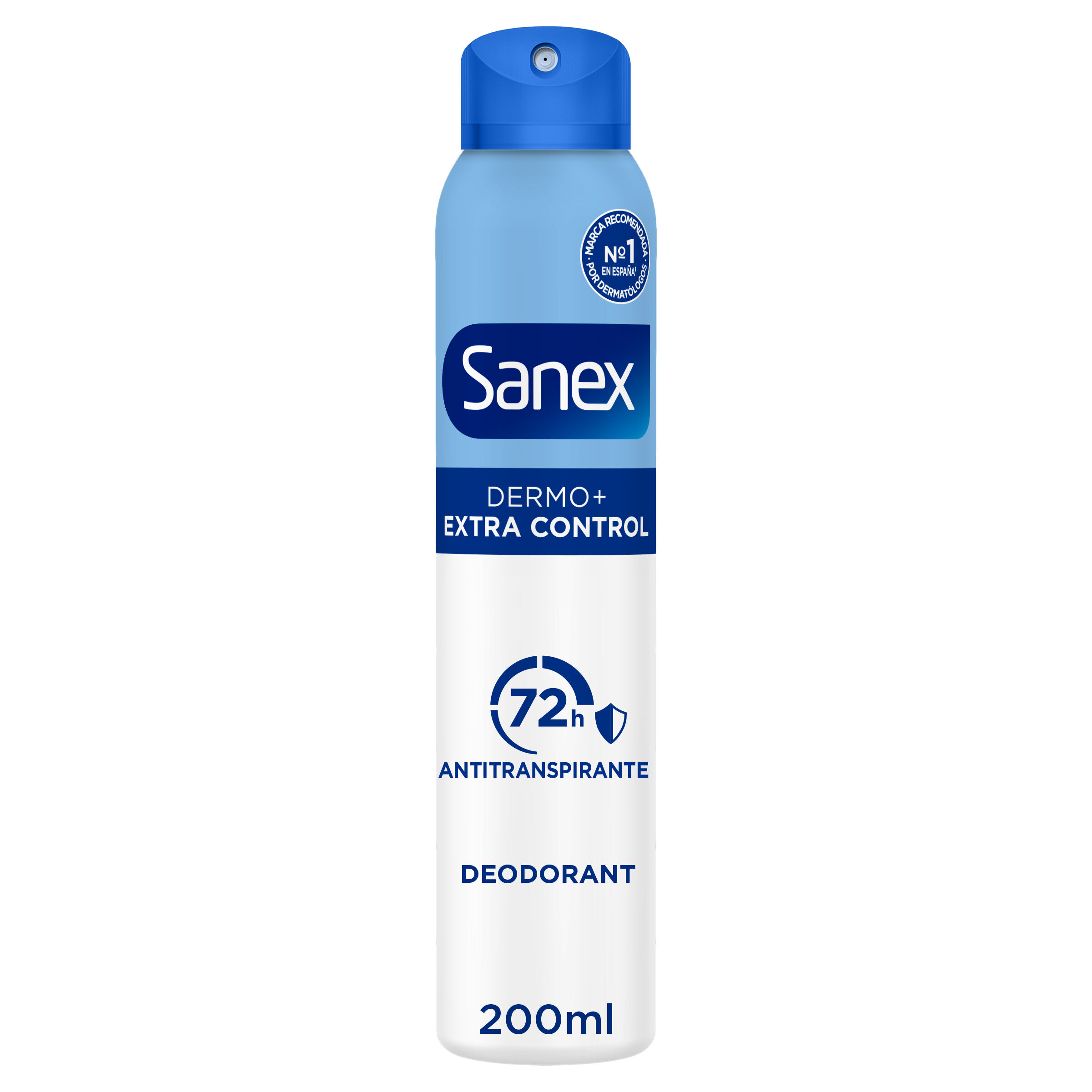 Desodorante spray Sanex Dermo Extra Control 72h Antitranspirante 200ml