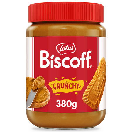 Crema para untar Crunchy Biscoff Lotus 380g