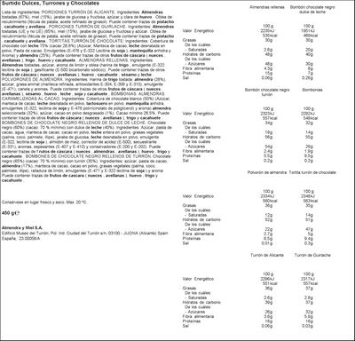 Surtido de navidad selecci&oacute;n "1880" 450g