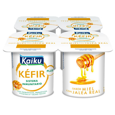 Kéfir Kaiku jalea real-miel 4x125g