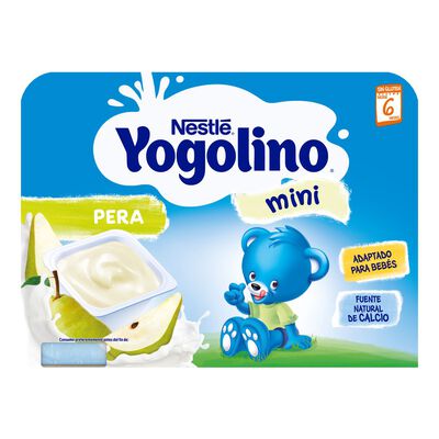 Postre Nestlé Yogolino pera desde 6meses pack 6