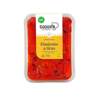 Pimientos en tiras al horno de leña Suquipa 250g