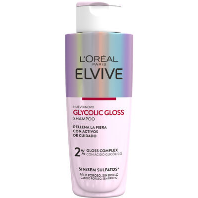 Champ&uacute; Elvive 200 ml glycolic gloss