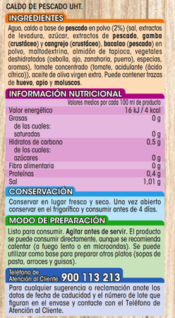 Caldo de pescado Alipende 1l