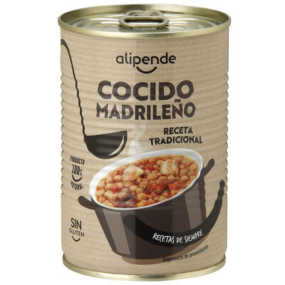 Cocido madrile&ntilde;o sin gluten Alipende 440g