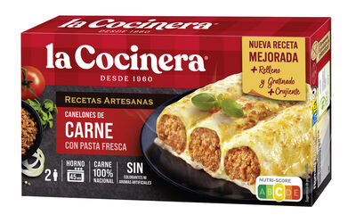 Canelones La Cocinera carne 500g