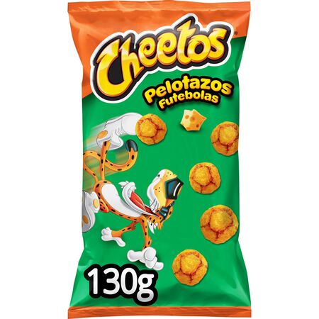 Snack de maíz cheetos 130g pelotazos