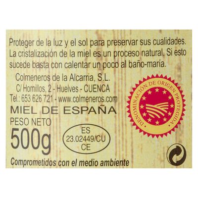 Miel multifloral El Colmenar Del Abuelo 500g