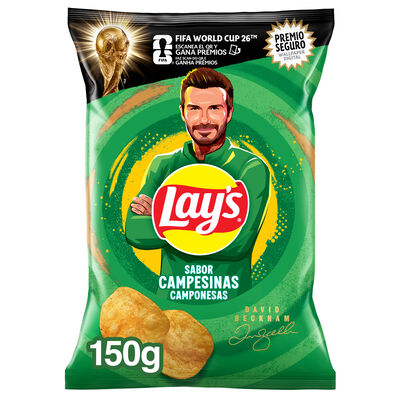 Patatas fritas lays 150g campesina