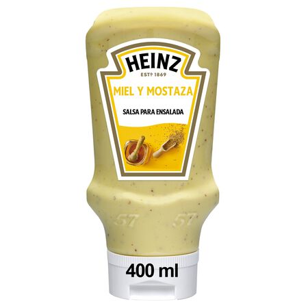 Salsa mostaza y miel Heinz 400ml