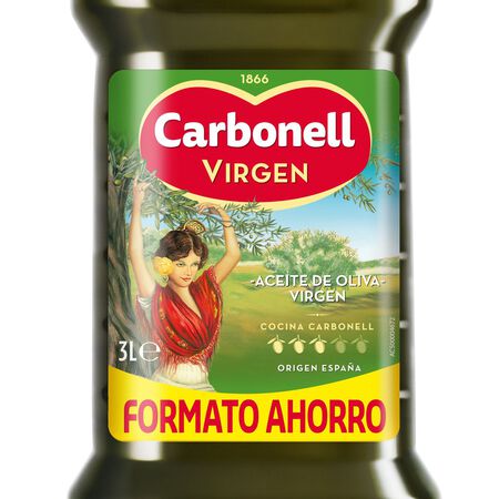 Aceite de oliva virgen Carbonell  garrafa 3l 