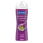 Gel lubricante Durex 200ml massage con aloe vera