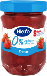 Confitura Mermelada Fresas 0% azúcar añadido Hero Diet 280g