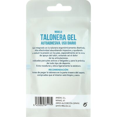 Talonera adhesiva gel Achuchonas
