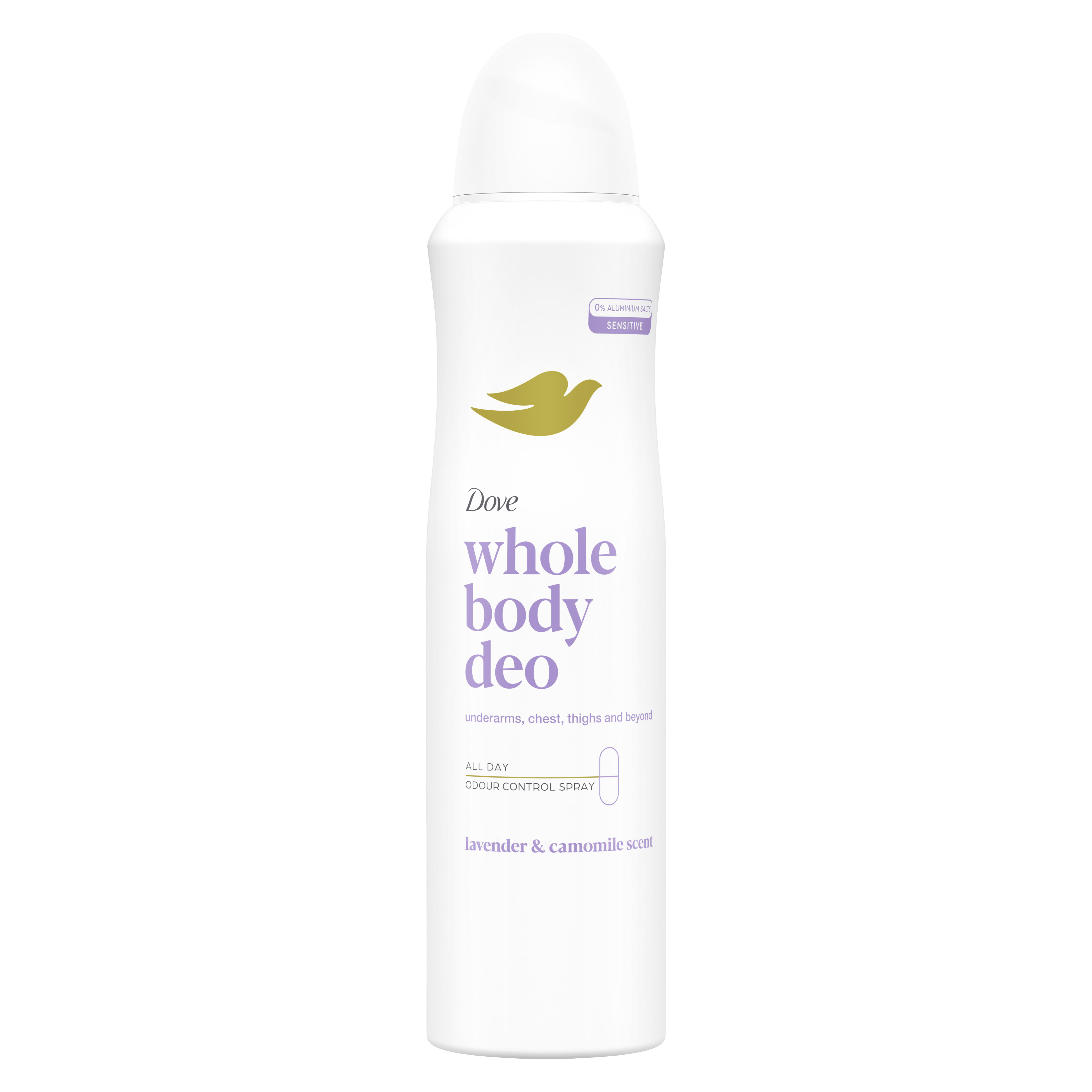 Desodorante spray Corporal Dove 150 ml Lavanda&camomila