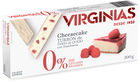 Turrón tarta de queso con frutos rojos sin azúcares añadidos Virginias 200g