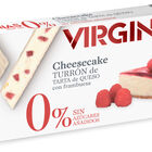 Turrón tarta de queso con frutos rojos sin azúcares añadidos Virginias 200g