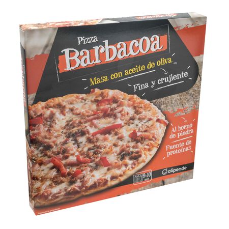 Pizza fina Alipende 400g barbacoa
