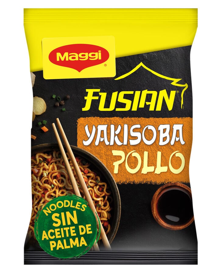 Noodles de pollo Yakisoba Fusian Maggi 120g