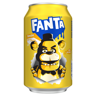 Refresco limón Fanta lata 33cl
