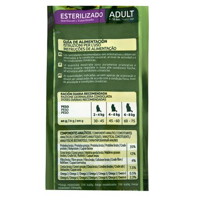 Pienso gato Ultima esterilizado salmón 1,5kg