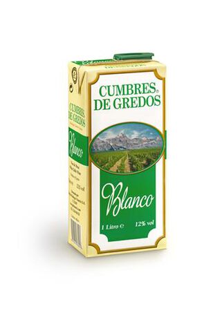 Vino blanco Cumbres de Gredos brik 1l