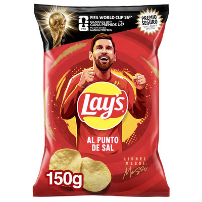 Patatas Fritas Al Punto de Sal Lay's 150g