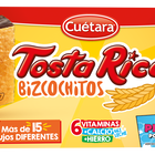 Bizcochitos Tostarica cu&eacute;tara pack-5