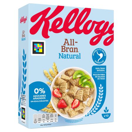 Cereales integrales All-Bran Kelloggs´s 450g