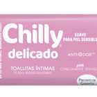 Toallitas &iacute;ntimas desechables Chilly 12 uds delicado f&oacute;rmula suave