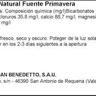 Agua Fuente Primavera 8l