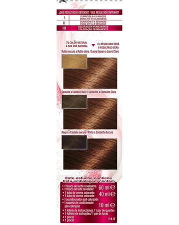 Tinte de cabello Garnier Color Sensation nº 6.35 rubio caramelo