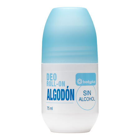 Desodorante en roll-on Bodyplus 75ml algodón